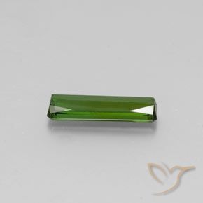 Tourmaline Vert moyen naturelle Octogone / coupe Émeraude, 1.93 ct, VVS-VS