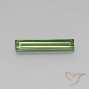1.72ct Naturel Vert Tourmaline, Taille émeraude, VVS