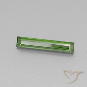 Tourmaline Vert naturelle Octogone / coupe Émeraude, 1.72 ct, VVS