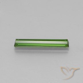 Tourmaline Vert naturelle Octogone / coupe Émeraude, 1.72 ct, VVS