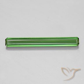 1.57ct Naturel Vert moyen Tourmaline, Taille émeraude, VVS-VS