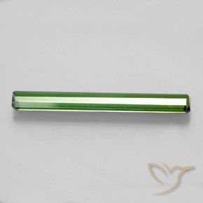 Tourmaline Vert naturelle Octogone / coupe Émeraude, 1.79 ct, VVS-VS