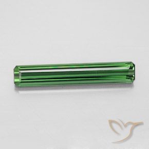 2.00ct Naturel Vert Tourmaline, Taille émeraude, VVS-VS