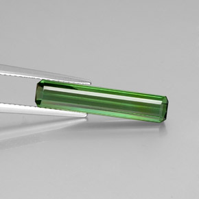 Tourmaline Vert naturelle Taille émeraude, 3.06 ct, VVS-VS