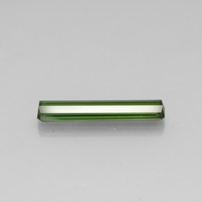 Tourmaline vert naturelle taille émeraude, 3,01 ct, VVS-VS