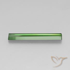 Tourmaline Vert moyen naturelle Octogone / coupe Émeraude, 3.10 ct, VS