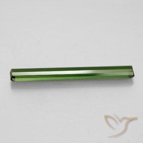 Tourmaline Forêt verte naturelle Octogone / coupe Émeraude, 2.09 ct, VVS-VS