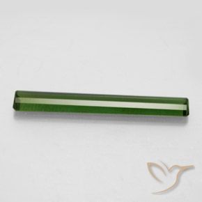 Tourmaline Vert moyen naturelle Octogone / coupe Émeraude, 2.98 ct, VVS-VS