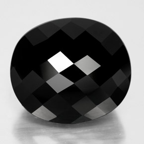 Tourmaline Schorl naturelle Coupe ovale, 30.97 ct, Opaque