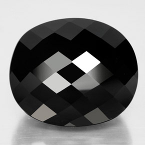 Tourmaline Schorl naturelle Coupe ovale, 36.52 ct, Opaque