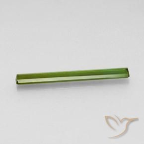 Tourmaline Vert chaud naturelle Octogone / coupe Émeraude, 2.02 ct, VVS