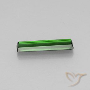 Tourmaline Vert moyen-foncé naturelle Octogone / coupe Émeraude, 2.39 ct, VS