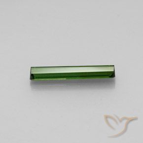 Tourmaline Vert foncé naturelle Octogone / coupe Émeraude, 2.66 ct, VS