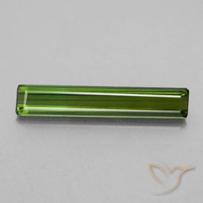 2.32ct Naturel Vert foncé Tourmaline, Taille émeraude, VVS-VS