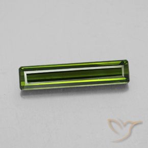2.32ct Naturel Vert moyen Tourmaline, Taille émeraude, VVS-VS