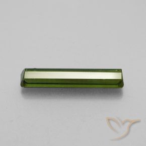 Tourmaline Vert moyen naturelle Octogone / coupe Émeraude, 2.32 ct, VVS-VS