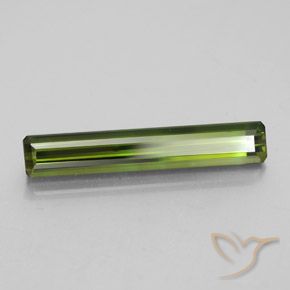 Tourmaline Vert moyen naturelle Octogone / coupe Émeraude, 2.33 ct, VVS-VS