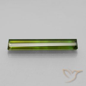 Tourmaline Vert moyen naturelle Octogone / coupe Émeraude, 2.33 ct, VVS-VS