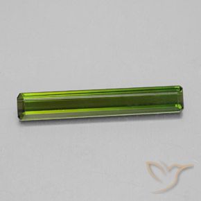 2.28ct Naturel Vert algues marines Tourmaline, Taille émeraude, VVS