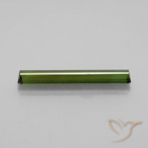 Tourmaline Vert algues marines naturelle Octogone / coupe Émeraude, 2.28 ct, VVS