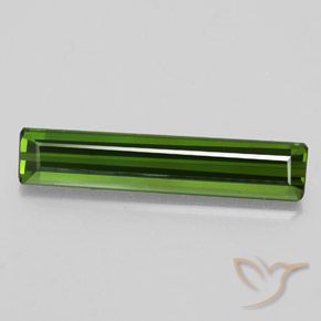 2.36ct Naturel Vert foncé Tourmaline, Taille émeraude, VVS-VS