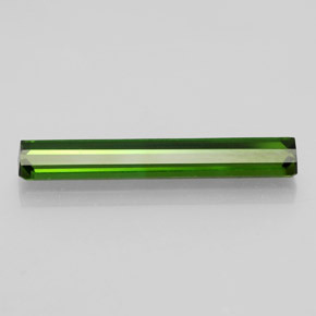 Tourmaline vert naturelle taille émeraude, 2,46 ct, VS