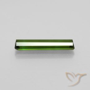 Tourmaline Vert foncé naturelle Octogone / coupe Émeraude, 2.09 ct, VS