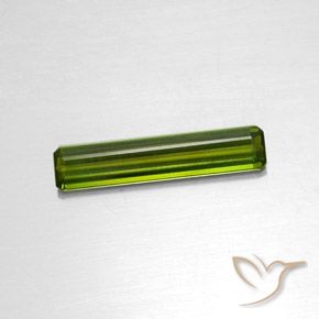 1.88ct Naturel Vert algues marines Tourmaline, Octogone / coupe Émeraude, VVS-VS, Photo A