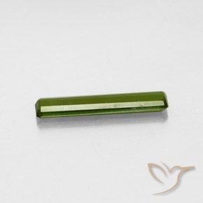 Tourmaline Vert algues marines naturelle Octogone / coupe Émeraude, 1.88 ct, VVS-VS
