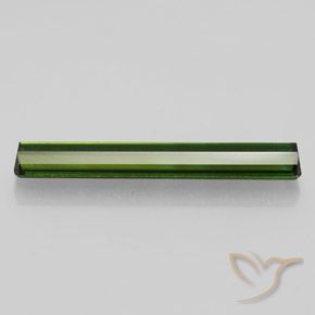Tourmaline Vert terreux naturelle Octogone / coupe Émeraude, 2.49 ct, VVS-VS