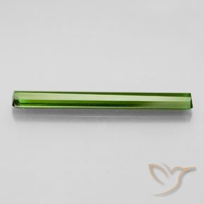 Tourmaline Vert foncé naturelle Octogone / coupe Émeraude, 2.27 ct, VVS