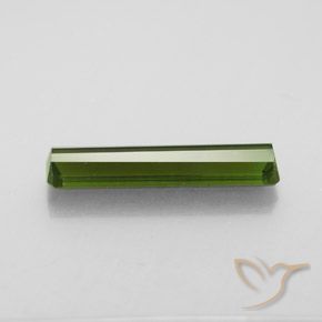 Tourmaline Vert foncé naturelle Octogone / coupe Émeraude, 2.58 ct, VVS