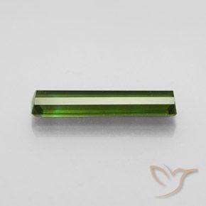 Tourmaline Vert foncé naturelle Octogone / coupe Émeraude, 2.44 ct, VVS