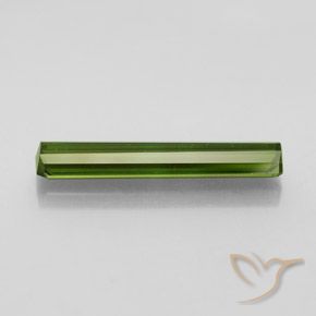 Tourmaline Vert algues marines naturelle Octogone / coupe Émeraude, 2.47 ct, VVS