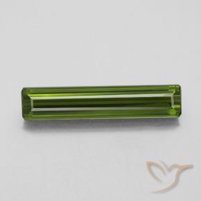 2.61ct Naturel Vert algues marines Tourmaline, Taille émeraude, VVS