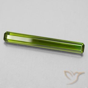 Tourmaline Vert moyen naturelle Octogone / coupe Émeraude, 2.28 ct, VVS