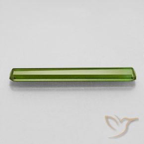 Tourmaline Vert moyen naturelle Octogone / coupe Émeraude, 2.28 ct, VVS