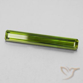 Tourmaline Vert moyen naturelle Octogone / coupe Émeraude, 2.45 ct, VVS