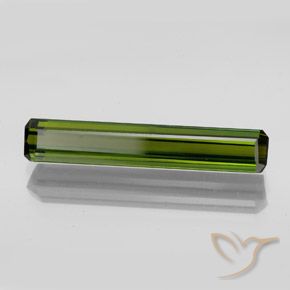 Tourmaline Forêt verte naturelle Octogone / coupe Émeraude, 2.70 ct, VVS-VS