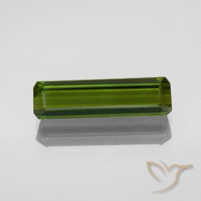 2.36ct Naturel Vert algues marines Tourmaline, Taille émeraude, VVS