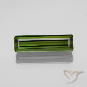 2.21ct Naturel Vert algues marines Tourmaline, Taille émeraude, VVS