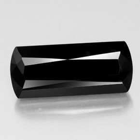 Tourmaline noir naturelle forme fantaisie, 34,12 ct, opaque