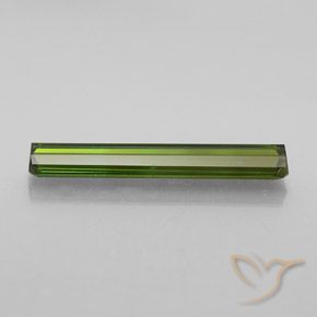Tourmaline Medium Light Green naturelle Octogone / coupe Émeraude, 2.28 ct, VVS