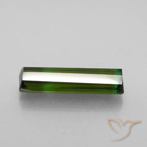 Tourmaline Forêt verte naturelle Octogone / coupe Émeraude, 2.92 ct, VS-SI