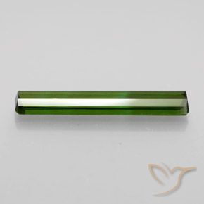 Tourmaline Vert terreux naturelle Octogone / coupe Émeraude, 2.29 ct, VVS
