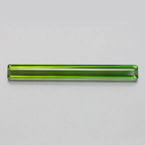 Tourmaline Forêt verte naturelle Taille émeraude, 2.59 ct, VS
