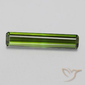 2.31ct Naturel Vert moyen Tourmaline, Taille émeraude, VVS-VS