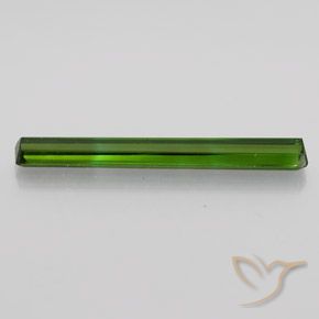 Tourmaline Vert foncé naturelle Octogone / coupe Émeraude, 2.08 ct, VS