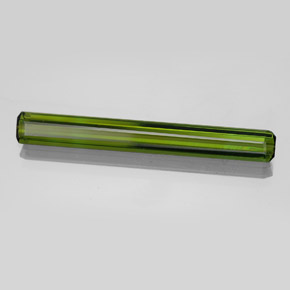 Tourmaline vert naturelle taille émeraude, 2,65 ct, VVS-VS