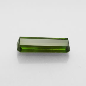 Tourmaline Vert foncé naturelle Taille émeraude, 2.32 ct, VVS
